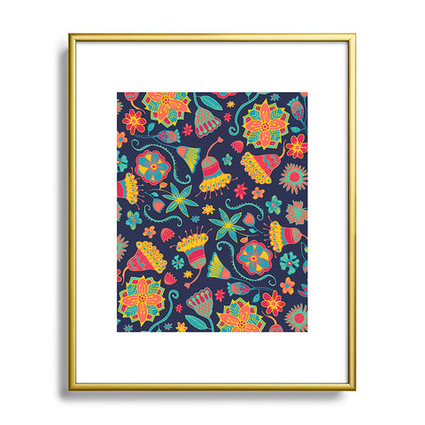 Arcturus Bloom 1 Metal Framed Art Print