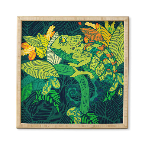 Arcturus Chameleon Framed Wall Art