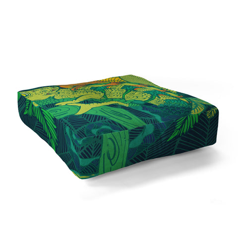Arcturus Chameleon Floor Pillow Square