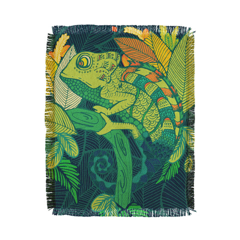 Arcturus Chameleon Throw Blanket