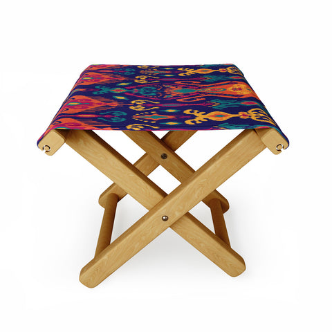 Arcturus Cloud Tie Deep Ocean Folding Stool