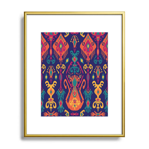 Arcturus Cloud Tie Deep Ocean Metal Framed Art Print