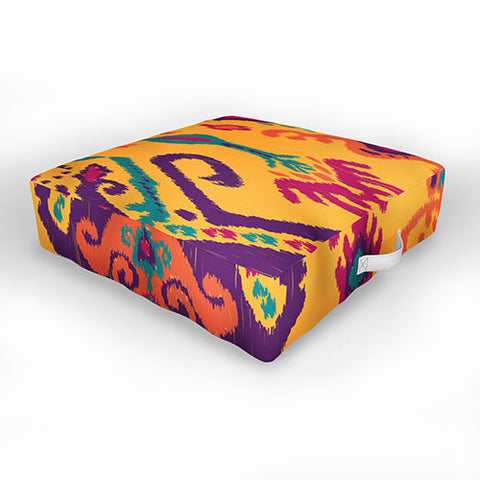 Arcturus Cloud Tie Sunshine Outdoor Floor Cushion