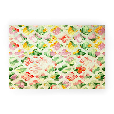 Arcturus Clover Round Welcome Mat