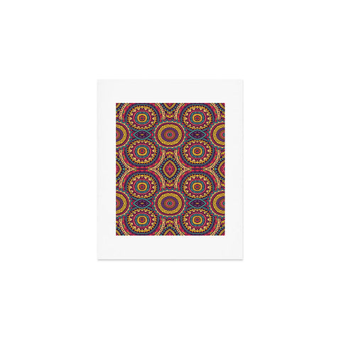 Arcturus Coral Motif Art Print