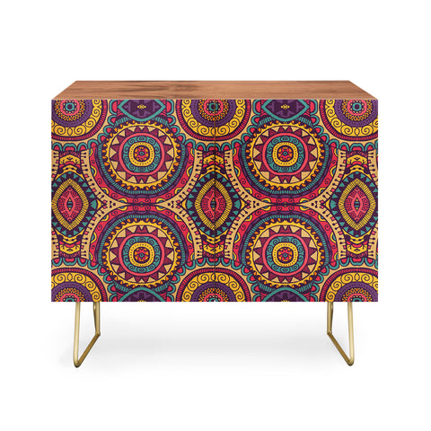 Arcturus Coral Motif Credenza