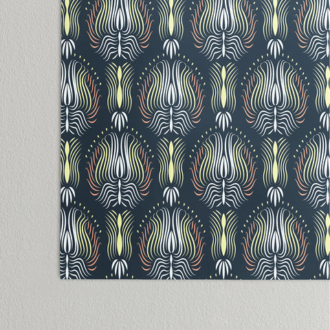 Arcturus Curvy Grass Poster