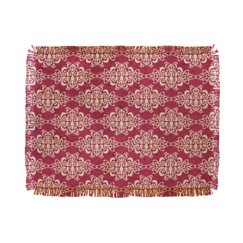 Arcturus Damask Throw Blanket