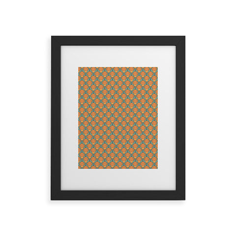 Arcturus Deco Shells Framed Art Print