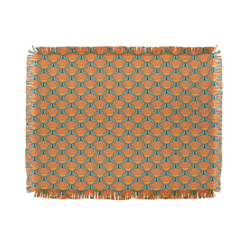 Arcturus Deco Shells Throw Blanket