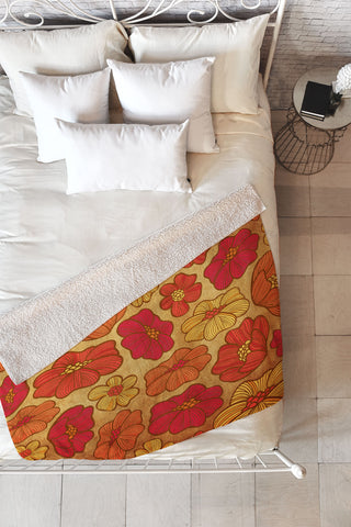 Arcturus Embers Fleece Throw Blanket