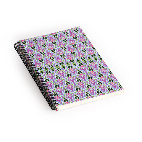 Arcturus Lotus Flower Spiral Notebook