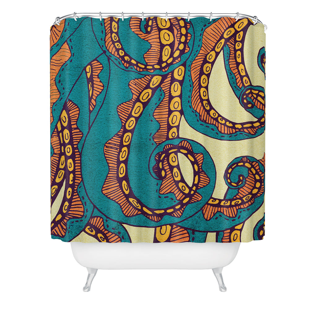 Octopus Shower Curtain Arcturus