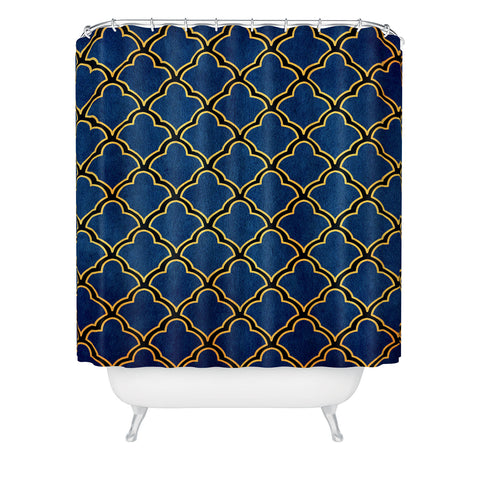 Arcturus Quatrefoil Shower Curtain
