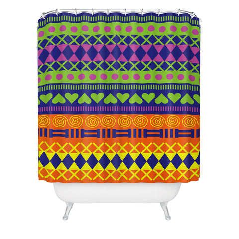 Arcturus Shapes Shower Curtain
