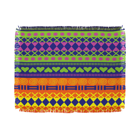 Arcturus Shapes Throw Blanket