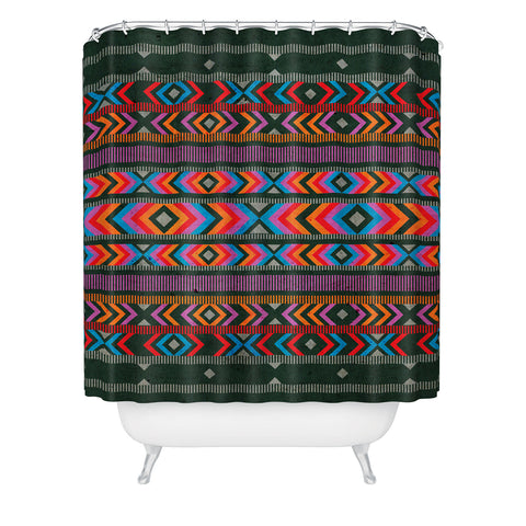 Arcturus Tribal Shower Curtain
