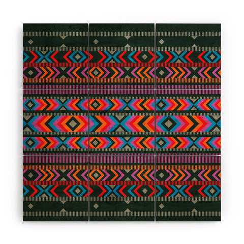 Arcturus Tribal Wood Wall Mural