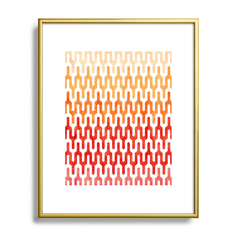 Arcturus Warm 1 Metal Framed Art Print