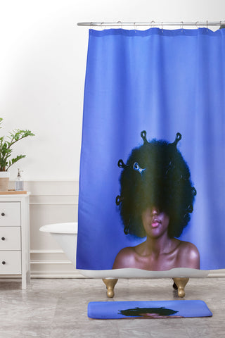 art by Taylor C. Magic I Shower Curtain And Mat