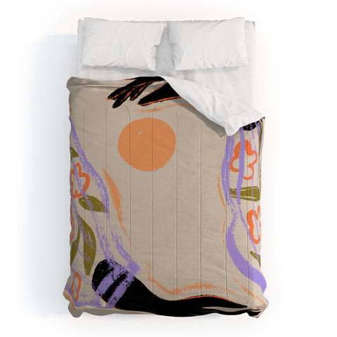 artyguava Embrace the Sun Comforter