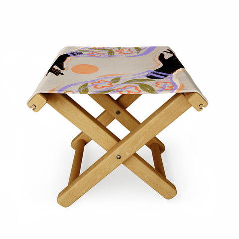 artyguava Embrace the Sun Folding Stool