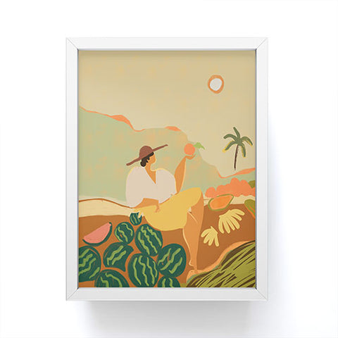 artyguava Farmer Harvest Framed Mini Art Print