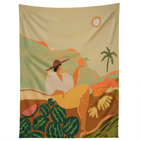 artyguava Farmer Harvest Tapestry