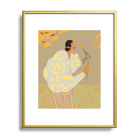 artyguava Flourish I Metal Framed Art Print