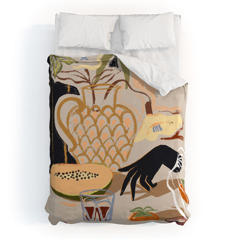 artyguava Fruitful Spread Duvet Cover
