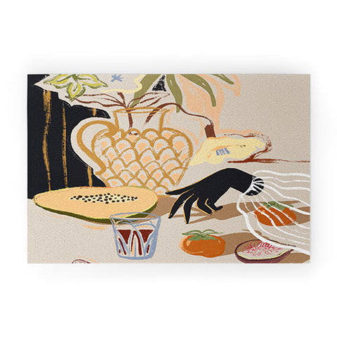 artyguava Fruitful Spread Welcome Mat