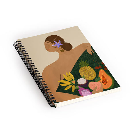 artyguava Fruits for Sale Spiral Notebook