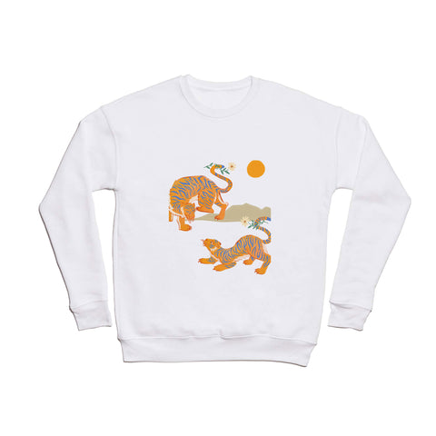 artyguava Rawring Playmates Crewneck Sweatshirt