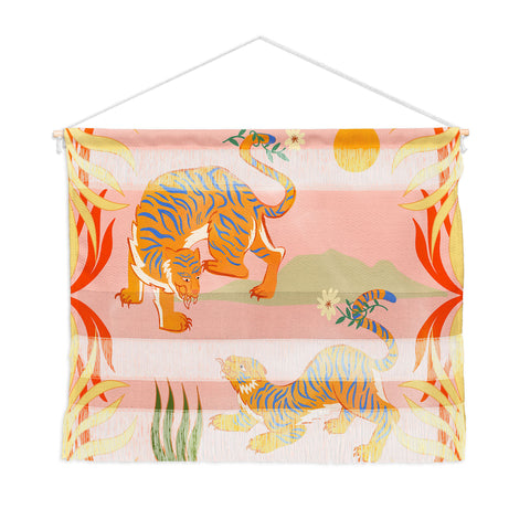 artyguava Rawring Playmates Wall Hanging Landscape