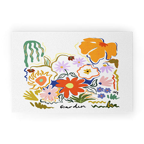 artyguava Secret Garden 2 Welcome Mat
