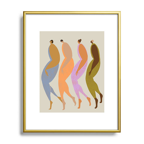 artyguava We the Giants Metal Framed Art Print