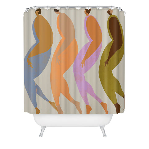 artyguava We the Giants Shower Curtain