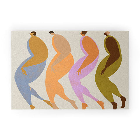 artyguava We the Giants Welcome Mat