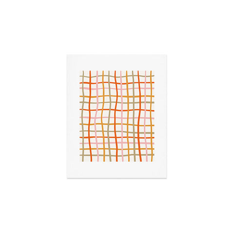 artyguava Weave Pattern Art Print