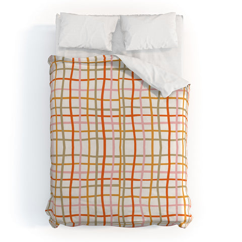 artyguava Weave Pattern Duvet Cover