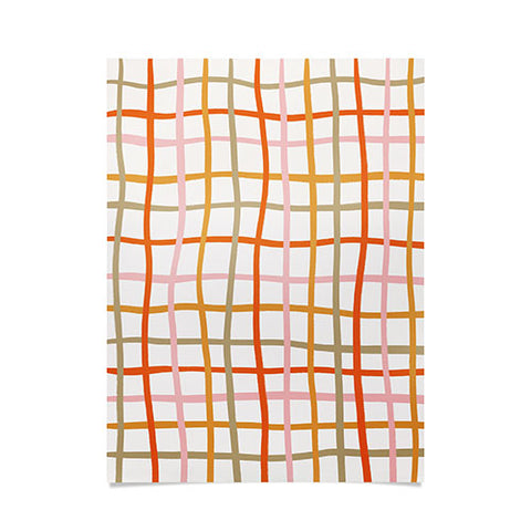 artyguava Weave Pattern Poster