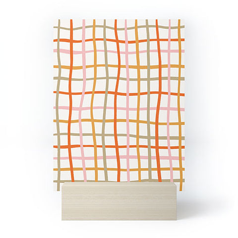 artyguava Weave Pattern Mini Art Print