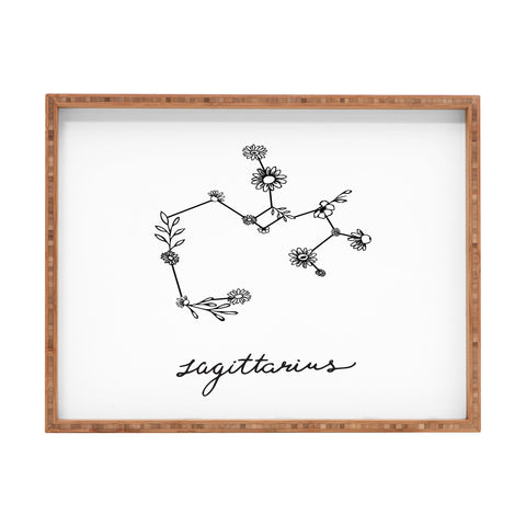 Aterk Sagittarius Constellation Rectangular Tray