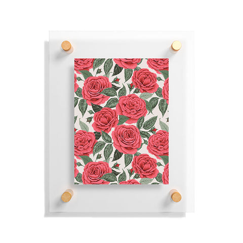 Avenie A Realm Of Red Roses Floating Acrylic Print
