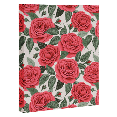 Avenie A Realm Of Red Roses Art Canvas