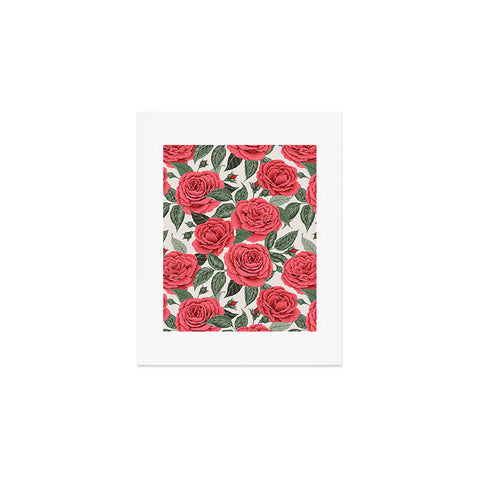 Avenie A Realm Of Red Roses Art Print