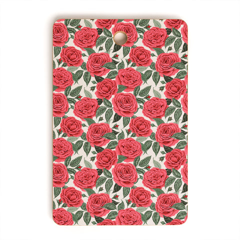 Avenie A Realm Of Red Roses Cutting Board Rectangle