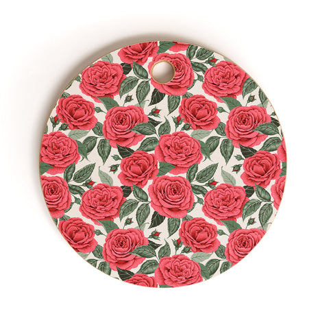 Avenie A Realm Of Red Roses Cutting Board Round