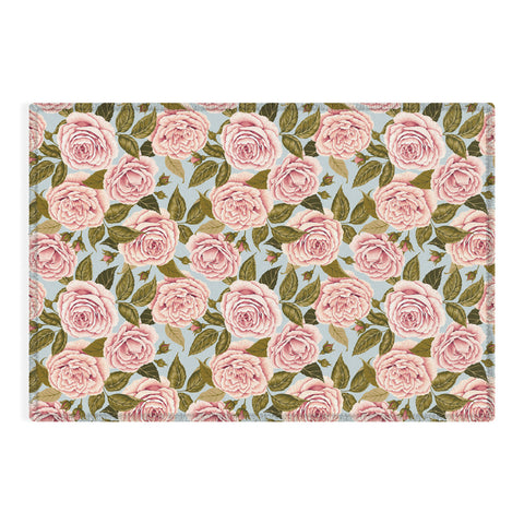 Avenie A Realm Of Roses Cottagecore Outdoor Rug