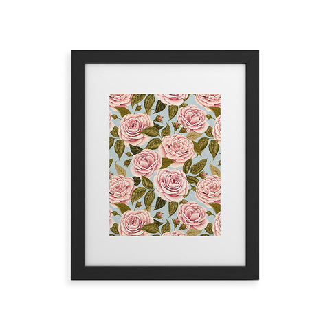 Avenie A Realm Of Roses Cottagecore Framed Art Print